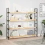 Tablero de mesa rectangular madera maciza acacia 140x20x4 cm de , Tableros para mesas - Ref: Foro24-4008769, Precio: 59,17 €,...