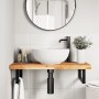 Tablero de mesa rectangular madera maciza acacia 80x40x4 cm de , Tableros para mesas - Ref: Foro24-4008847, Precio: 71,18 €, ...