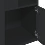 Estantería de madera de ingeniería negra 40x36x189 cm de , Librerías y estanterías - Ref: Foro24-848242, Precio: 81,48 €, Des...