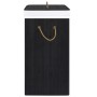 Cesto de la ropa sucia de bambú 2 secciones negro 72 l de vidaXL, Cestas para ropa - Ref: Foro24-320745, Precio: 29,38 €, Des...