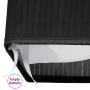 Cesto de la ropa sucia de bambú 2 secciones negro 72 l de vidaXL, Cestas para ropa - Ref: Foro24-320745, Precio: 29,38 €, Des...