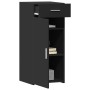 Aparador de madera de ingeniería negro 40x42,5x93 cm de , Aparadores - Ref: Foro24-846279, Precio: 84,42 €, Descuento: %