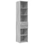 Aparador de madera de ingeniería gris Sonoma 40x42,5x185 cm de , Aparadores - Ref: Foro24-3281446, Precio: 131,87 €, Descuent...