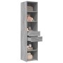 Aparador de madera de ingeniería gris Sonoma 40x42,5x185 cm de , Aparadores - Ref: Foro24-3281446, Precio: 133,91 €, Descuent...