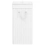 Cesta para la ropa sucia de bambú de una sección blanca de vidaXL, Cestas para ropa - Ref: Foro24-320751, Precio: 35,40 €, De...