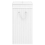 Cesta para la ropa sucia de bambú de una sección blanca de vidaXL, Cestas para ropa - Ref: Foro24-320751, Precio: 32,07 €, De...