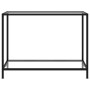 Mesa de consola transparente vidrio templado 100x35x75 cm en Mesas auxiliares | Comprar online en Foru.es