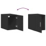 Armario de pared madera de ingeniería negro 30x42,5x40 cm de , Aparadores - Ref: Foro24-846090, Precio: 35,56 €, Descuento: %