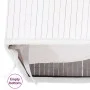 Cesta para la ropa sucia de bambú de una sección blanca de vidaXL, Cestas para ropa - Ref: Foro24-320751, Precio: 35,40 €, De...