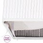 Cesta para la ropa sucia de bambú de una sección blanca de vidaXL, Cestas para ropa - Ref: Foro24-320751, Precio: 32,07 €, De...