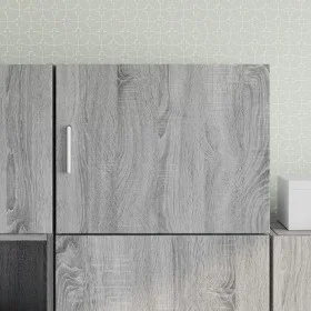 Engineered wood Sonoma gray wall cabinet 50x42.5x40 cm by , Sideboards - Ref: Foro24-846115, Price: 48,25 €, Discount: %