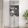 Armario de pared madera de ingeniería gris Sonoma 80x42,5x40 cm de , Aparadores - Ref: Foro24-846129, Precio: 63,82 €, Descue...