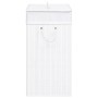Cesto de la ropa sucia de bambú 2 secciones blanco 100 l de vidaXL, Cestas para ropa - Ref: Foro24-320744, Precio: 33,86 €, D...