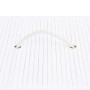 Cesto de la ropa sucia de bambú 2 secciones blanco 100 l de vidaXL, Cestas para ropa - Ref: Foro24-320744, Precio: 33,86 €, D...