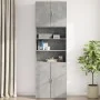 Engineered wood gray concrete wall cabinet 80x42.5x64 cm by , Sideboards - Ref: Foro24-846134, Price: 73,13 €, Discount: %