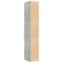 Aparador de madera de ingeniería gris hormigón 30x42,5x185 cm de , Aparadores - Ref: Foro24-846239, Precio: 92,32 €, Descuent...
