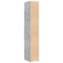 Aparador de madera de ingeniería gris hormigón 30x42,5x185 cm de , Aparadores - Ref: Foro24-846239, Precio: 93,62 €, Descuent...