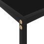 Mesa de consola negro vidrio templado 100x35x75 cm en Mesas auxiliares | Comprar online en Foru.es
