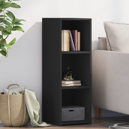 Aparador de madera de ingeniería negro 30x41x93cm de , Aparadores - Ref: Foro24-846342, Precio: 52,09 €, Descuento: %