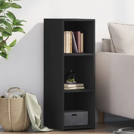 Black engineered wood sideboard 30x41x93cm by , Sideboards - Ref: Foro24-846342, Price: 51,39 €, Discount: %