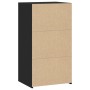Aparador de madera de ingeniería negro 50x41x93 cm de , Aparadores - Ref: Foro24-846363, Precio: 53,85 €, Descuento: %