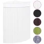Cesto para la ropa sucia de esquina bambú blanco 60 L de vidaXL, Cestas para ropa - Ref: Foro24-320763, Precio: 50,05 €, Desc...