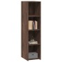 Aparador alto madera de ingeniería marrón roble 30x41x124 cm de , Aparadores - Ref: Foro24-846382, Precio: 53,85 €, Descuento: %