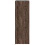 Aparador alto madera de ingeniería marrón roble 30x41x124 cm de , Aparadores - Ref: Foro24-846382, Precio: 53,85 €, Descuento: %