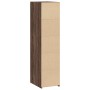 Aparador alto madera de ingeniería marrón roble 30x41x124 cm de , Aparadores - Ref: Foro24-846382, Precio: 53,85 €, Descuento: %