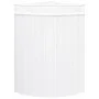 Cesto para la ropa sucia de esquina bambú blanco 60 L de vidaXL, Cestas para ropa - Ref: Foro24-320763, Precio: 50,05 €, Desc...