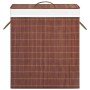 Cesto de la ropa sucia de bambú 2 secciones marrón 100 l de vidaXL, Cestas para ropa - Ref: Foro24-320748, Precio: 30,69 €, D...