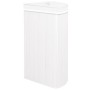 Cesto para la ropa sucia de esquina bambú blanco 60 L de vidaXL, Cestas para ropa - Ref: Foro24-320763, Precio: 51,65 €, Desc...