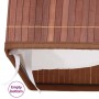 Cesto de la ropa sucia de bambú 2 secciones marrón 100 l de vidaXL, Cestas para ropa - Ref: Foro24-320748, Precio: 30,69 €, D...