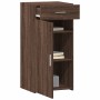 Aparador madera de ingeniería marrón roble 45x42,5x93 cm de , Aparadores - Ref: Foro24-846291, Precio: 73,35 €, Descuento: %