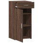 Aparador madera de ingeniería marrón roble 45x42,5x93 cm de , Aparadores - Ref: Foro24-846291, Precio: 73,35 €, Descuento: %