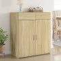 Aparador de madera contrachapada roble Sonoma 80x42,5x93 cm de , Aparadores - Ref: Foro24-3281471, Precio: 147,11 €, Descuent...