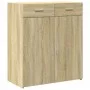 Aparador de madera contrachapada roble Sonoma 80x42,5x93 cm de , Aparadores - Ref: Foro24-3281471, Precio: 147,11 €, Descuent...