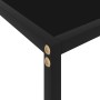 Mesa de consola negro vidrio templado 120x35x75 cm en Mesas auxiliares | Comprar online en Foru.es