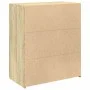 Aparador de madera contrachapada roble Sonoma 80x42,5x93 cm de , Aparadores - Ref: Foro24-3281471, Precio: 147,11 €, Descuent...