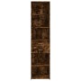 Aparador de madera de ingeniería roble ahumado 45x42,5x185 cm de , Aparadores - Ref: Foro24-3281452, Precio: 116,23 €, Descue...