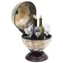 World ball bar cabinet in white eucalyptus wood by vidaXL, Wine and liquor cabinets - Ref: Foro24-320910, Price: 89,67 €, Dis...