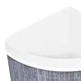 Cesto para la ropa sucia de esquina bambú gris 60 L de vidaXL, Cestas para ropa - Ref: Foro24-320761, Precio: 30,43 €, Descue...