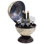 Mueble bar de bola del mundo madera de eucalipto verde de vidaXL, Armarios para vino y licores - Ref: Foro24-320909, Precio: ...