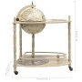 Mueble bar soporte de pie bola del mundo madera eucalipto verde de vidaXL, Armarios para vino y licores - Ref: Foro24-320908,...