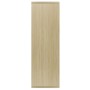 Estantería/Aparador madera contrachapada color roble 50x25x80cm de vidaXL, Librerías y estanterías - Ref: Foro24-800165, Prec...
