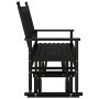 Banco deslizante madera maciza de álamo negro 118x70x104,5 cm de , Mecedoras - Ref: Foro24-4008866, Precio: 117,71 €, Descuen...