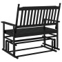 Banco deslizante madera maciza de álamo negro 118x70x104,5 cm de , Mecedoras - Ref: Foro24-4008866, Precio: 117,71 €, Descuen...