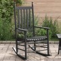 Mecedora con asiento curvo madera maciza de álamo negro de , Mecedoras - Ref: Foro24-4008870, Precio: 105,54 €, Descuento: %