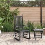 Mecedora con asiento curvo madera maciza de álamo negro de , Mecedoras - Ref: Foro24-4008870, Precio: 105,54 €, Descuento: %