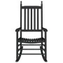 Mecedora con asiento curvo madera maciza de álamo negro de , Mecedoras - Ref: Foro24-4008870, Precio: 104,29 €, Descuento: %